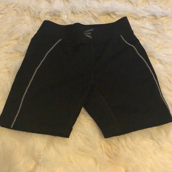 Black spandex biker shorts - Picture 1 of 4